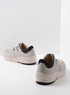 DAMES Wolky Lage Veterschoenen|Wandelschoenen<Galena - lichtgrijs nubuck