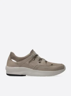 DAMES Wolky Lage Veterschoenen|Wandelschoenen<Galena - safari nubuck