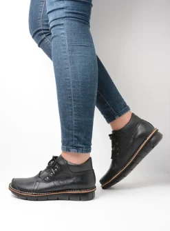 DAMES Wolky Hoge Veterschoenen|Herfst/Winter<Gallo Vegan -