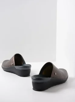 DAMES Wolky Slippers|Klompen<Go - brons leer