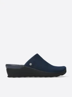 DAMES Wolky Slippers|Klompen<Go - denim nubuck