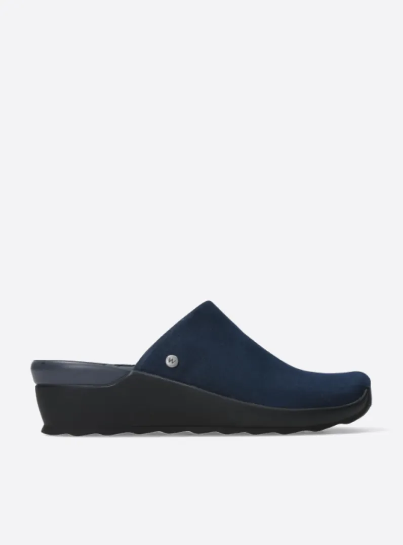 DAMES Wolky Slippers|Klompen<Go - denim nubuck
