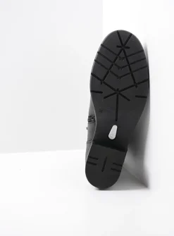 DAMES Wolky Halfhoge Laarzen|Herfst/Winter<Hinton - zwart leer