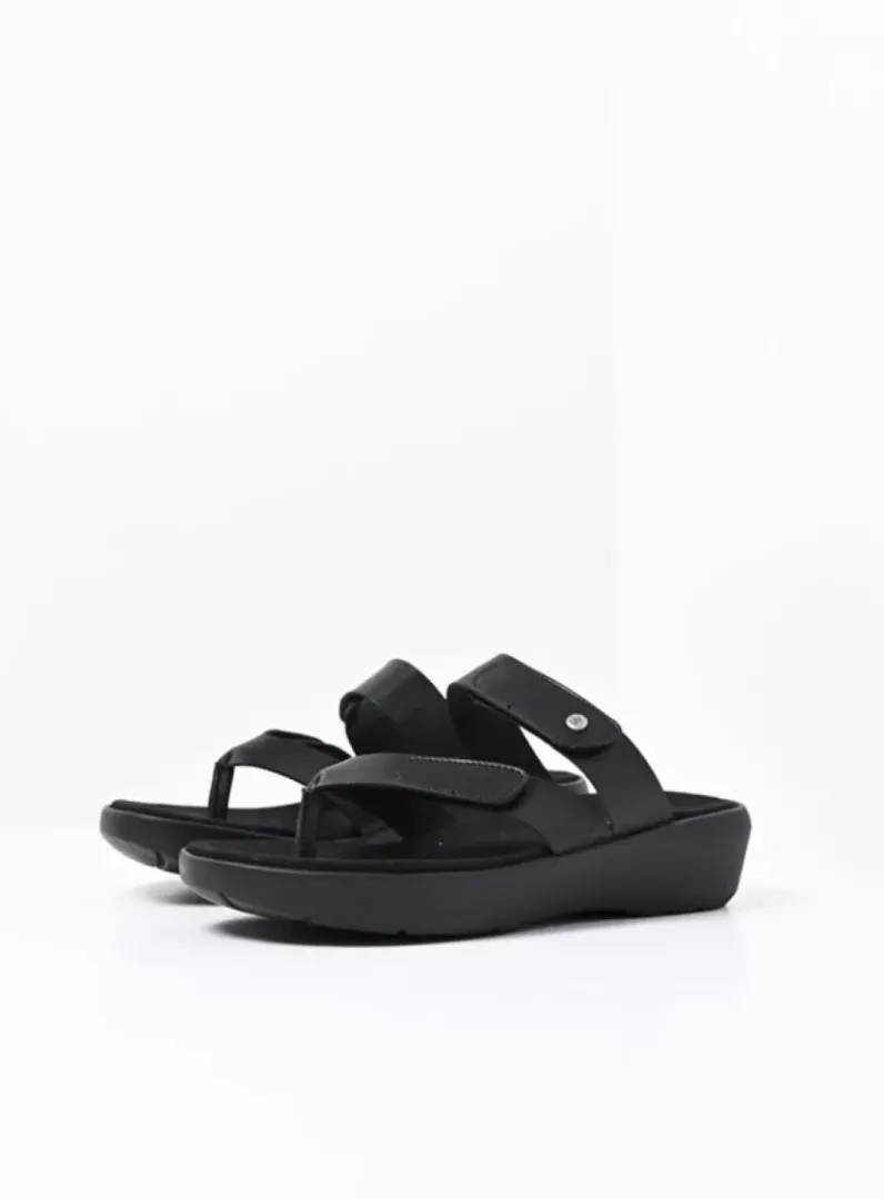 DAMES Wolky Slippers<Hobie - zwart biocare