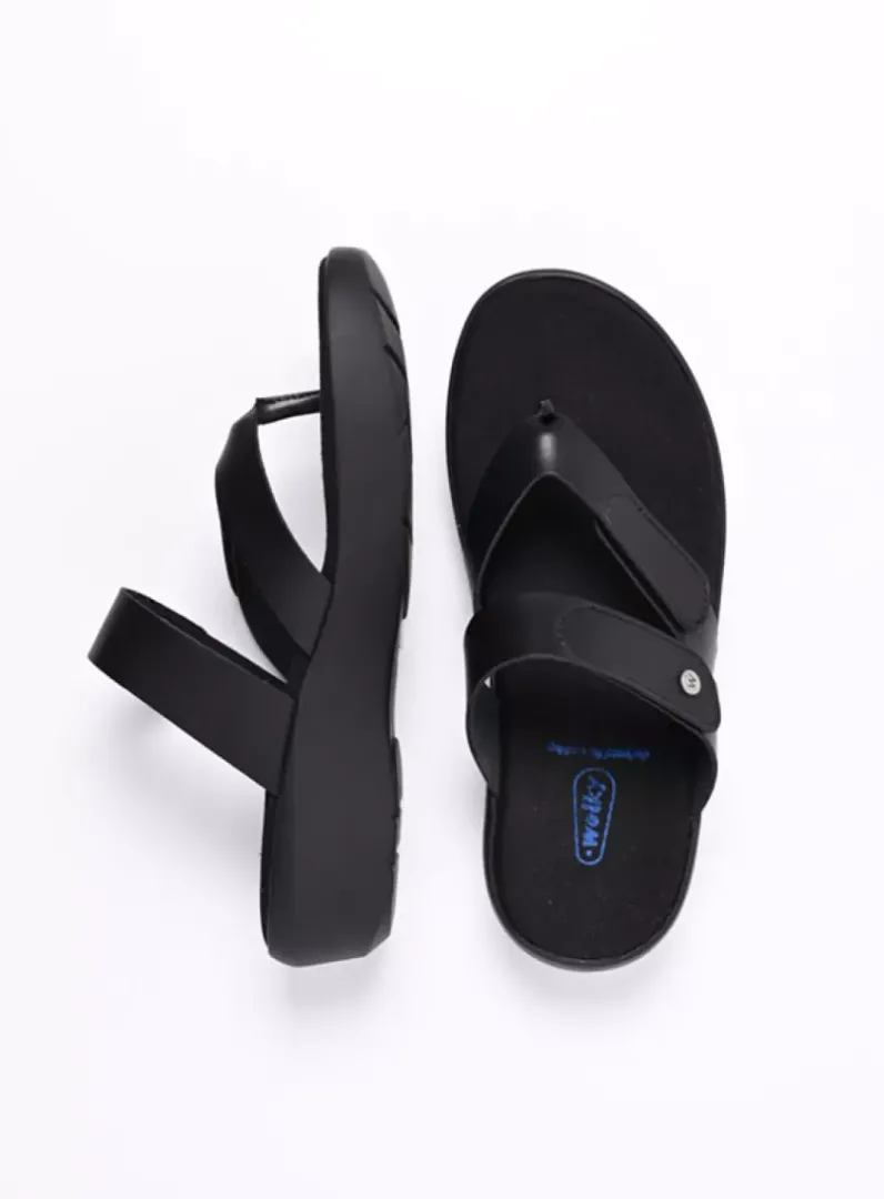 DAMES Wolky Slippers<Hobie - zwart biocare