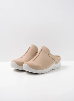 DAMES Wolky Slippers|Klompen<Holland DB - beige nubuck
