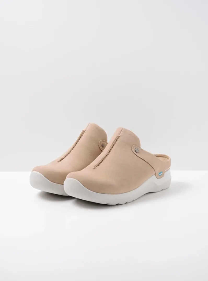DAMES Wolky Slippers|Klompen<Holland DB - beige nubuck