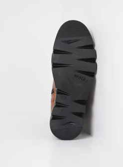 DAMES Wolky Hoge Veterschoenen|Veterlaarzen<Hope XW - cognac leer