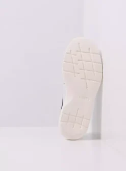 DAMES Wolky Lage Veterschoenen|Sneakers<Impact S2F - wit/jeans combi stretch leer