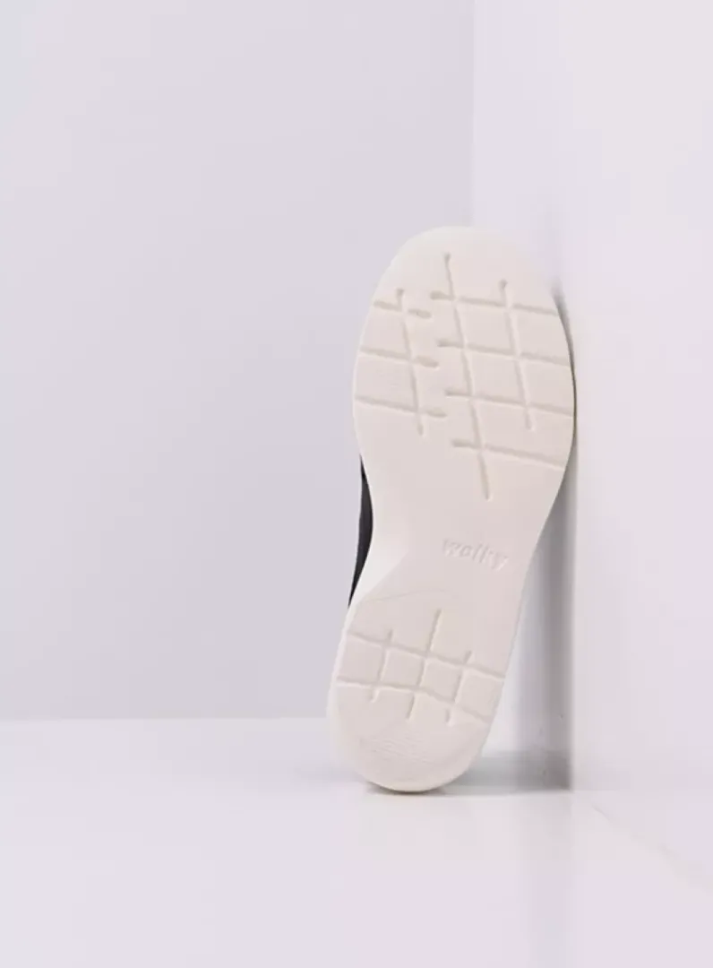 DAMES Wolky Lage Veterschoenen|Sneakers<Impact S2F - zwart combi stretch leer