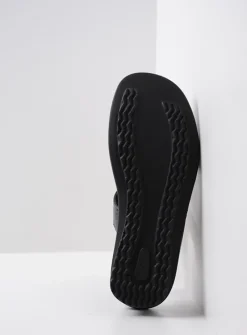 DAMES Wolky Slippers<Isa - antraciet crocolook lakleer