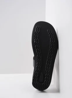 DAMES Wolky Slippers<Isa - blauw crocolook lakleer