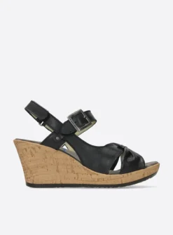 DAMES Wolky Sandalen<Ixia 2 - zwart leer