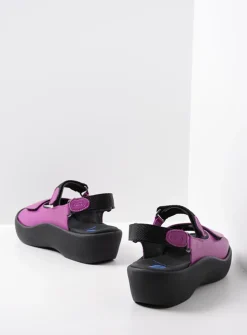 DAMES Wolky Sandalen<Jewel - fuchsia leer
