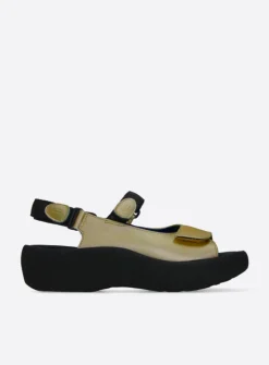 DAMES Wolky Sandalen<Jewel - goud leer
