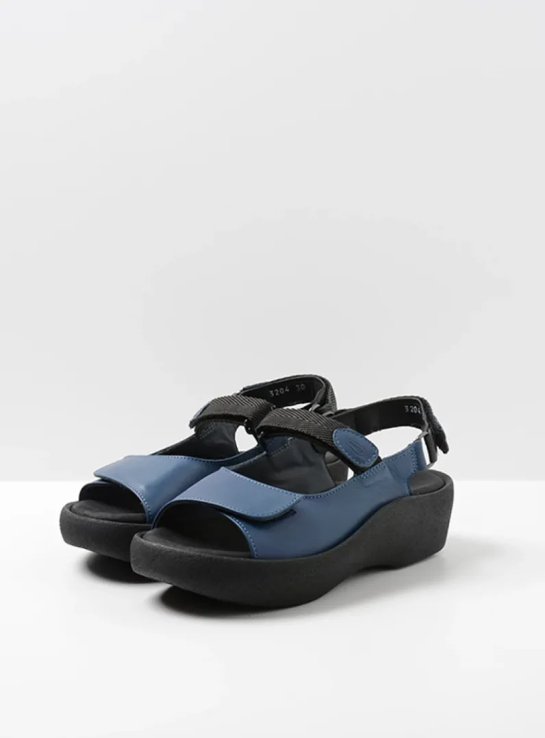 DAMES Wolky Sandalen<Jewel - jeans leer