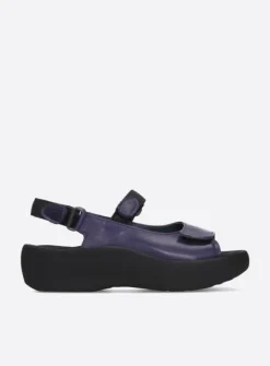 DAMES Wolky Sandalen<Jewel - paars leer