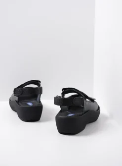 DAMES Wolky Sandalen<Jewel - zwart leer
