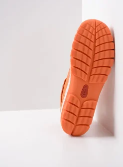 DAMES Wolky Hoge Veterschoenen<Jump Summer - oranje nubuck