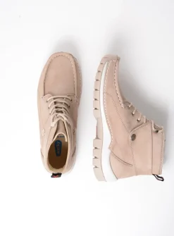 DAMES Wolky Hoge Veterschoenen<Jump Summer - safari nubuck