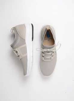 DAMES Wolky Lage Veterschoenen<Kalona - gebroken wit 3D knitting