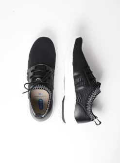 DAMES Wolky Lage Veterschoenen<Kalona - zwart 3D knitting