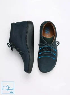 DAMES Wolky Hoge Veterschoenen|Herfst/Winter<Kansas Lady XW - blauw nubuck