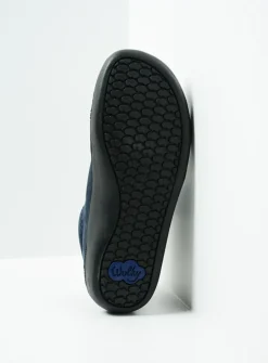 DAMES Wolky Hoge Veterschoenen|Herfst/Winter<Kansas Lady XW - blauw nubuck