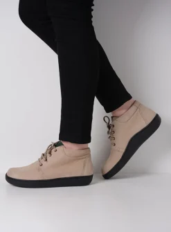 DAMES Wolky Hoge Veterschoenen|Herfst/Winter<Kansas Lady XW - safari nubuck