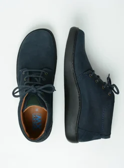 Heren Wolky Veterschoenen Heren|Nette Schoenen Heren<Kansas Men - blauw nubuck