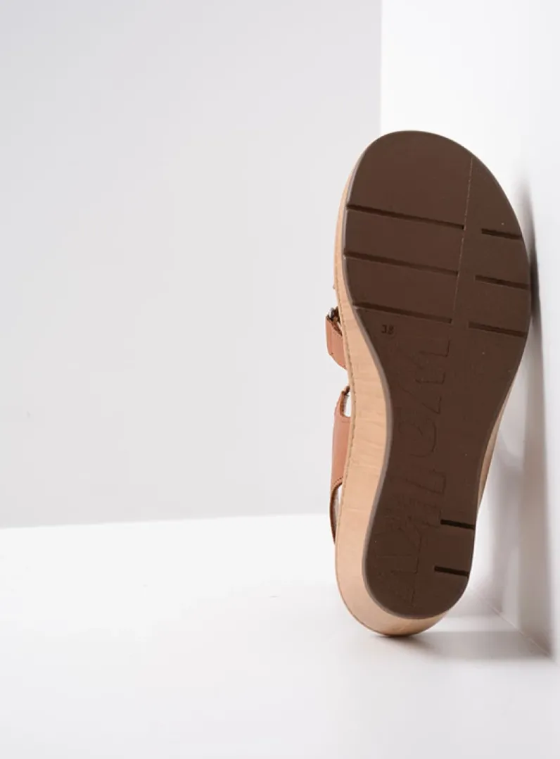 DAMES Wolky Sandalen<La Jolla - cognac leer