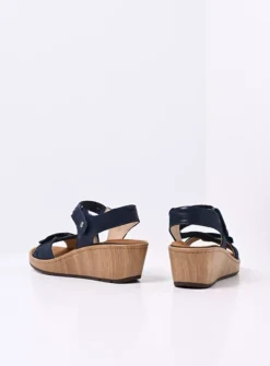 DAMES Wolky Sandalen<La Jolla - denim effectleer