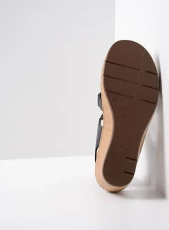 DAMES Wolky Sandalen<La Jolla - zwart leer