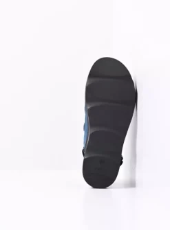 DAMES Wolky Sandalen<Laprida - blauw effectleer