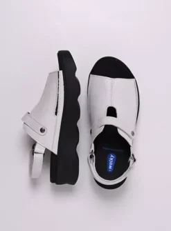 DAMES Wolky Sandalen<Laprida - wit effectleer