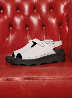 DAMES Wolky Sandalen<Laprida - wit effectleer