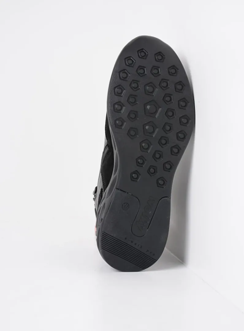 DAMES Wolky Hoge Veterschoenen|Wandelschoenen<Leap - zwart combi leer/zwart