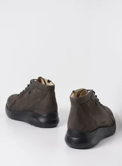 DAMES Wolky Hoge Veterschoenen|Wandelschoenen<Lima - asfalt nubuck