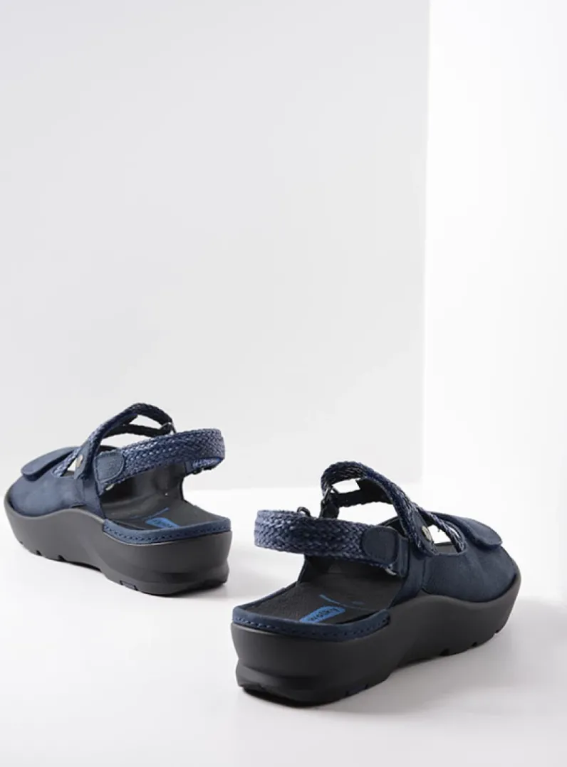 DAMES Wolky Sandalen<Lisse - denim nubuck