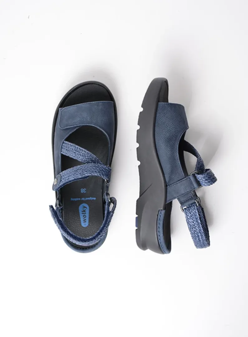 DAMES Wolky Sandalen<Lisse - denim nubuck