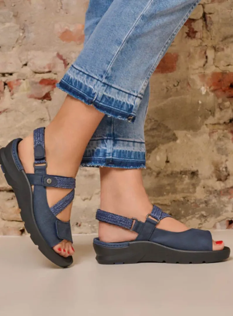 DAMES Wolky Sandalen<Lisse - denim nubuck