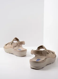 DAMES Wolky Sandalen<Lisse - safari nubuck