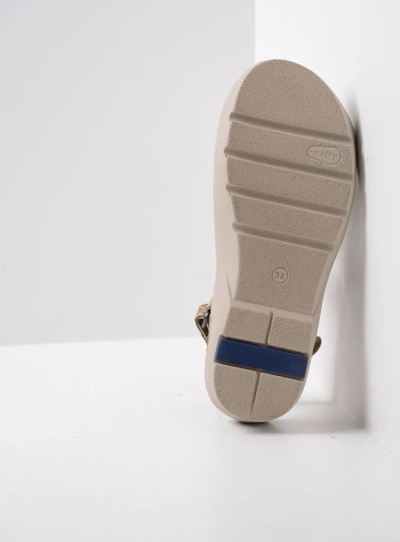 DAMES Wolky Sandalen<Lisse - safari nubuck