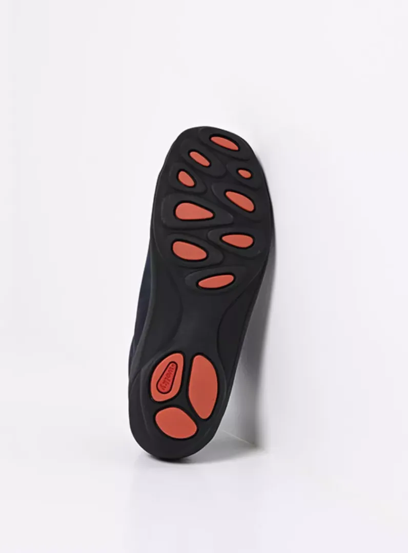 DAMES Wolky Lage Veterschoenen|Herfst/Winter<Louise - blauw nubuck