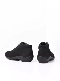 DAMES Wolky Lage Veterschoenen|Herfst/Winter<Louise - zwart nubuck