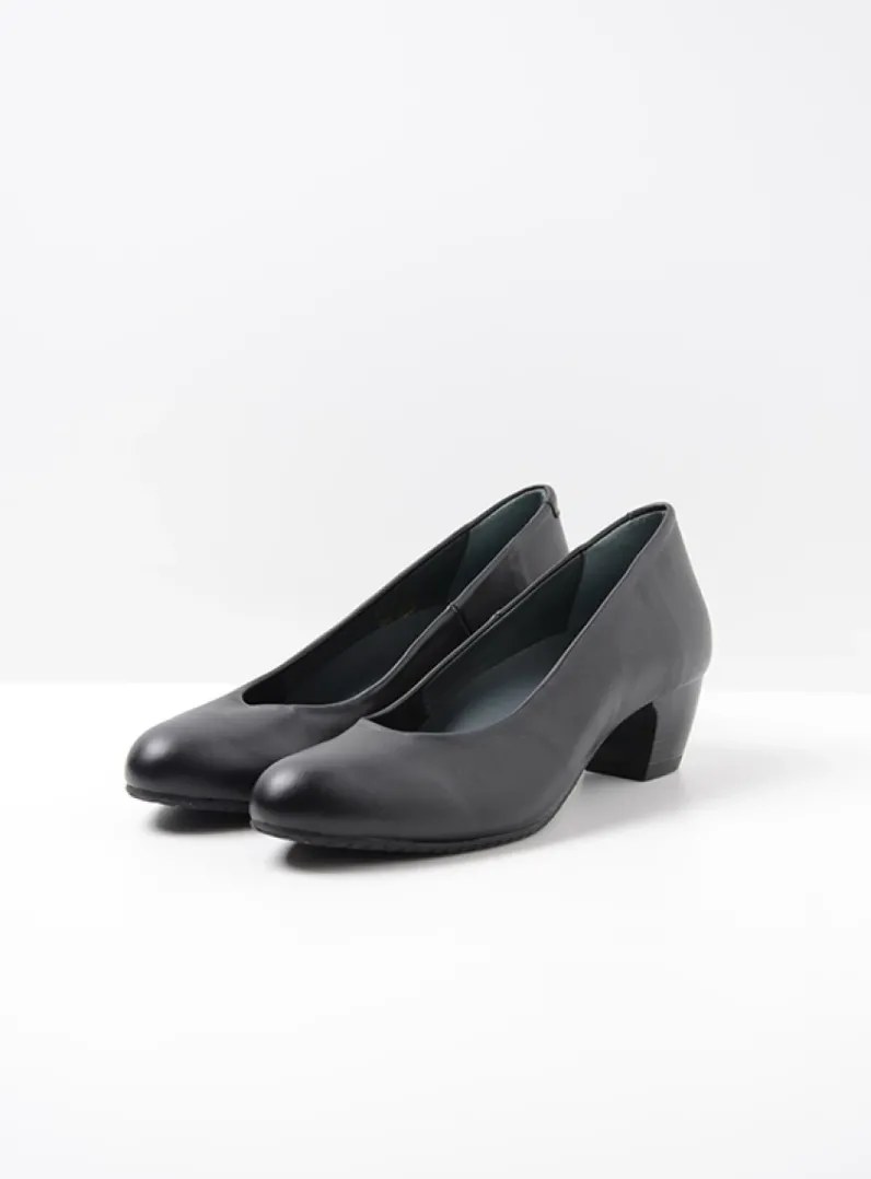DAMES Wolky Pumps|Instappers<Mayu F2F - zwart biocare