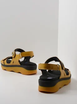 DAMES Wolky Sandalen<Medusa - amber leer