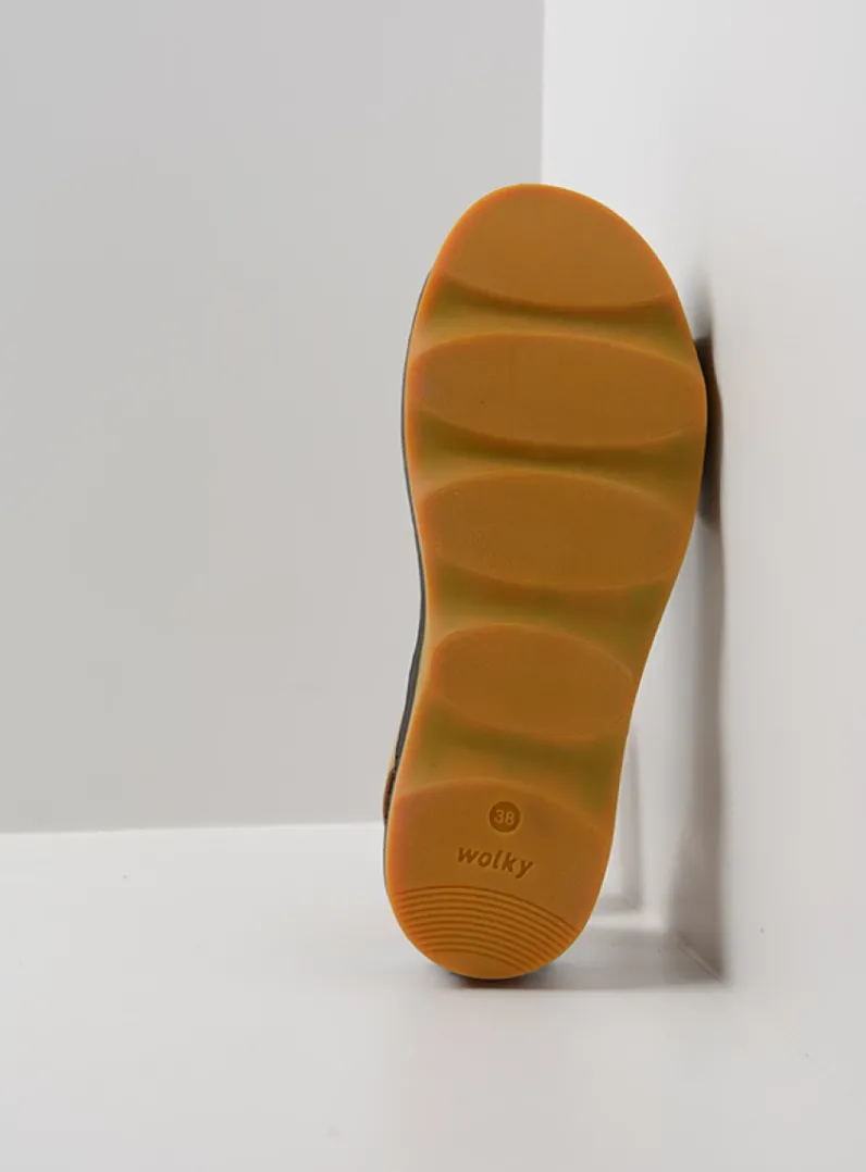 DAMES Wolky Sandalen<Medusa - amber leer