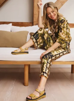 DAMES Wolky Sandalen<Medusa - amber leer