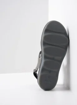 DAMES Wolky Sandalen<Medusa - antraciet leer